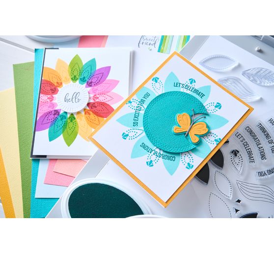 Sizzix Thinlits Punching template "Party Circles by Catherine Pooler"