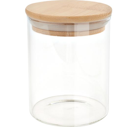 VBS Vorratsglas "Bomo" mit Bambusdeckel
