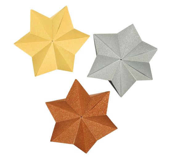 Faltblätter "Metallic"