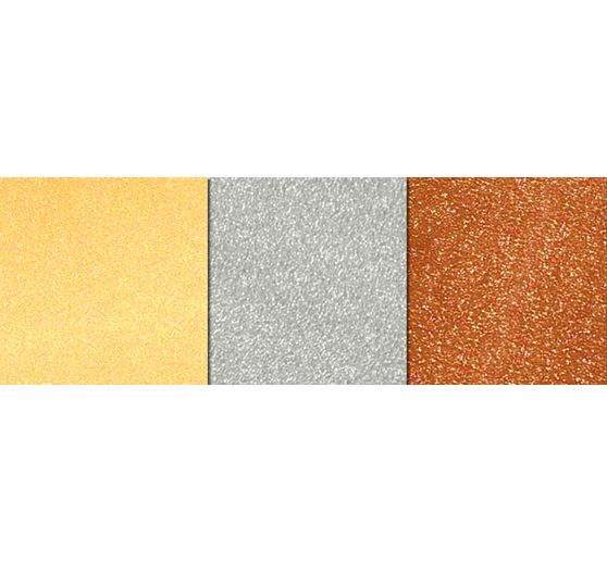 Faltblätter "Metallic"