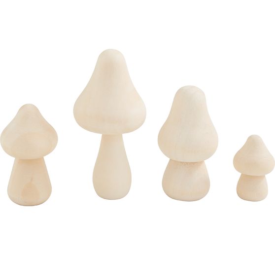 VBS Wooden mushrooms