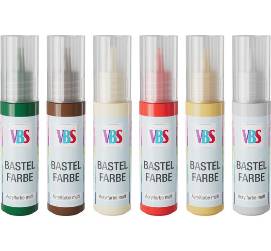 VBS Bastelfarben-Set "Christmas"