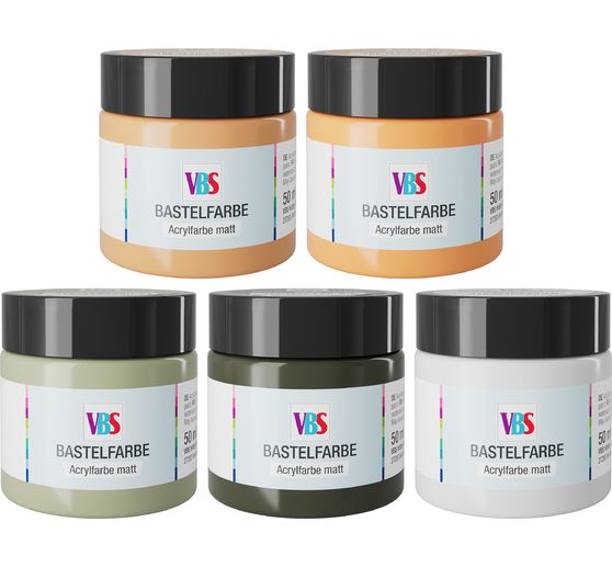 VBS Bastelfarben Set "Nature"