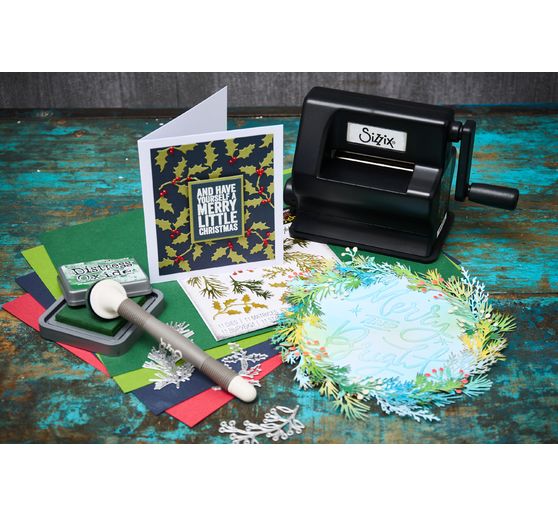Sizzix Thinlits Stanzschablone "Holiday Greens by Tim Holtz"
