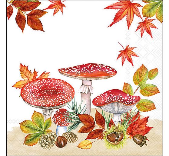 Serviette "Fly Agaric Group"
