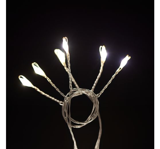 Outdoor LED-Lichterkette mit Timer 6/18Std., 80 LEDs