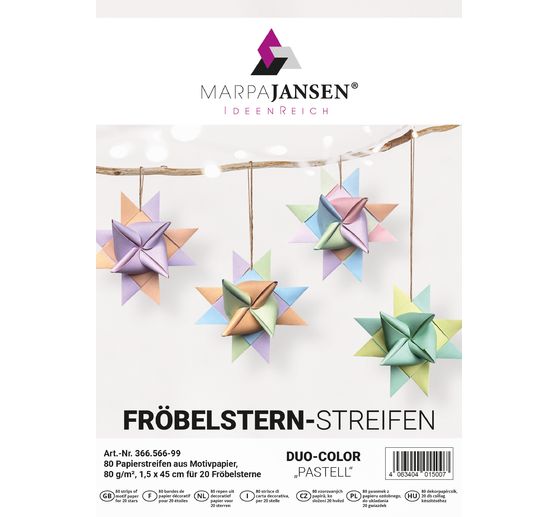 Papierstreifen "Duo Pastell"