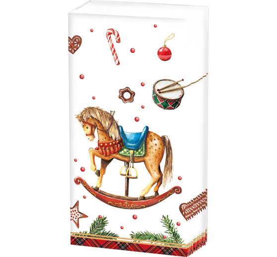 Papiertaschentücher "Classic Rocking Horse"