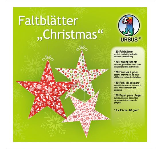 Faltblätter "Christmas"