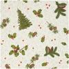 Motiv-Stoff Leinenoptik "Woodland"