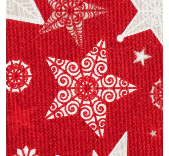 Decoration fabric linen optics "Stars"
