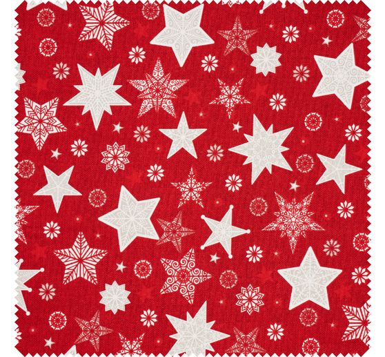 Decoration fabric linen optics "Stars"