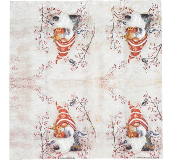 Paper handkerchiefs "Gnome Jan"