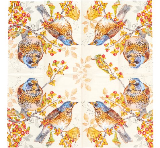 Papiertaschentücher "Autumn Birds"