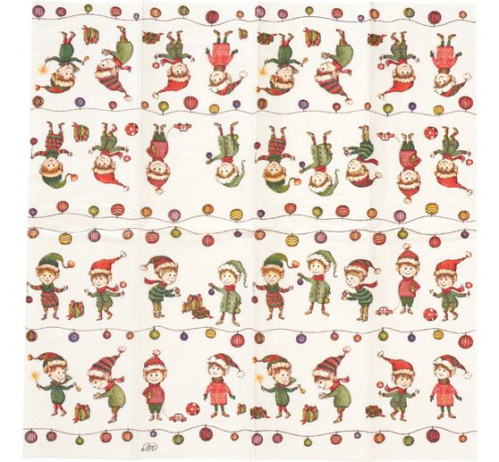 Papiertaschnetücher "Elves At Work"