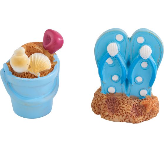 Miniatur Eimer & Flipflops