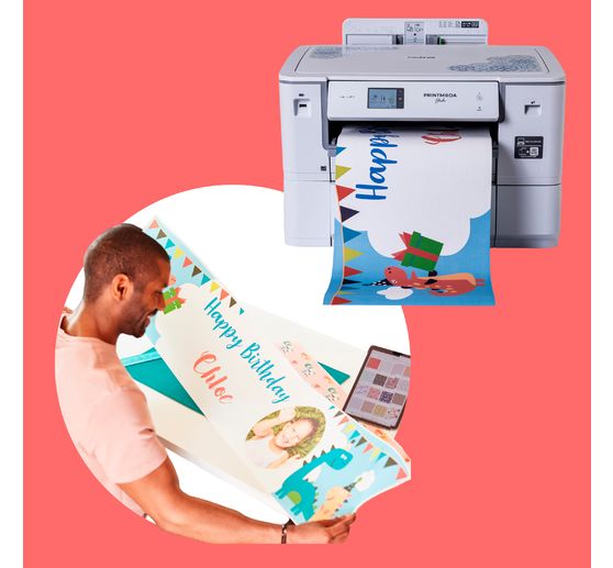 brother PrintModa Studio HL-JF1 fabric printer, incl. starter pack