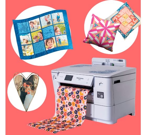 brother PrintModa Studio HL-JF1 fabric printer, incl. starter pack