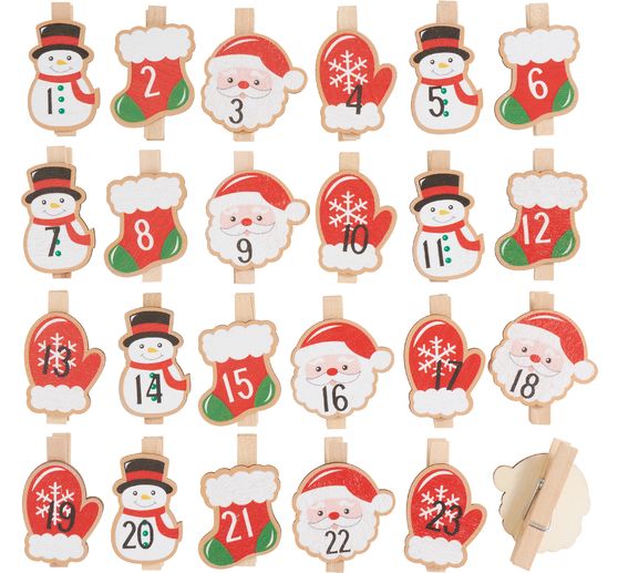 VBS Advent numbers "Frosty"