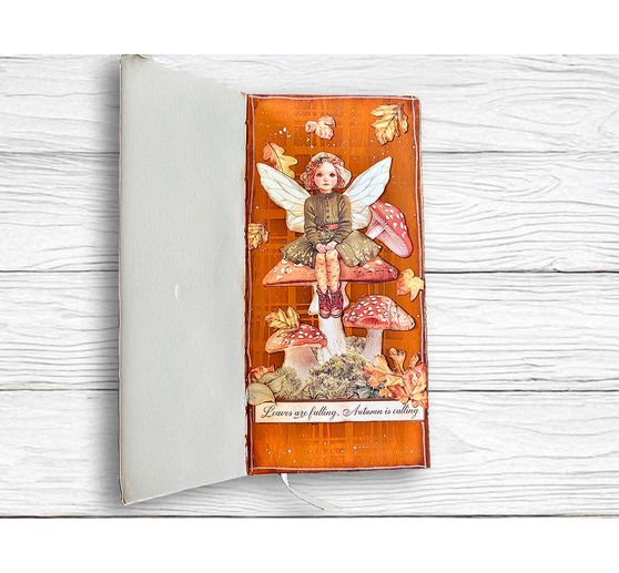 Scrapbook-Block "Whispering Woods"