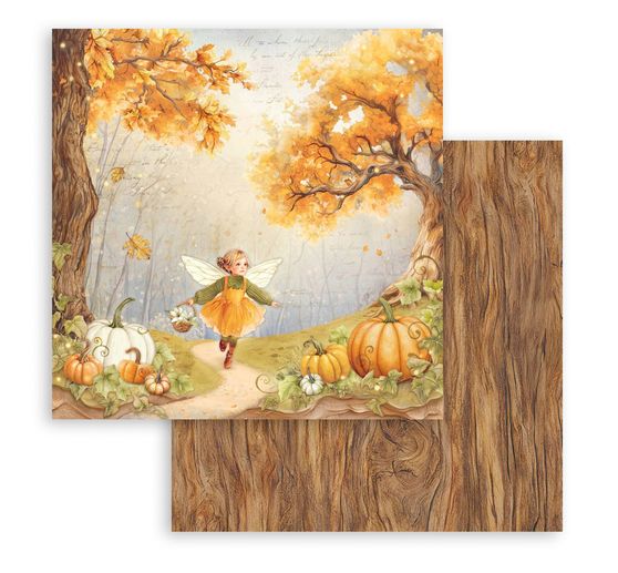 Scrapbook-Block "Whispering Woods"