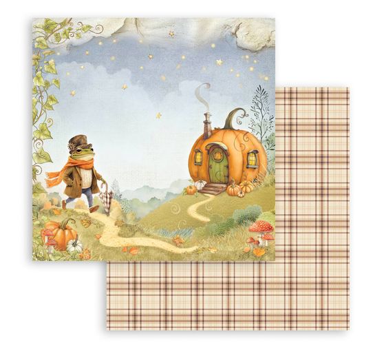 Scrapbook-Block "Whispering Woods"