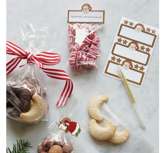 Sticker "Etiketten Santa"