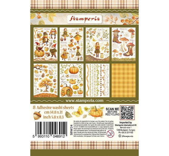 Washi Pad "Whispering Woods"