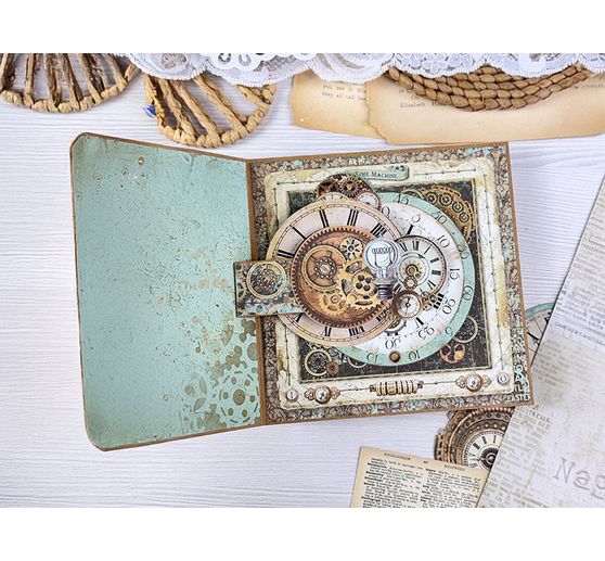 Junk Journal Book "Voyages Fantastiques"