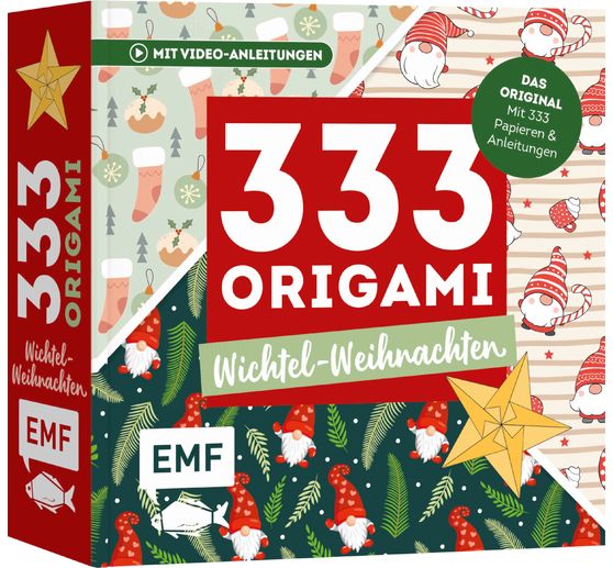 Buch "333 Origami - Wichtel-Weihnachten"