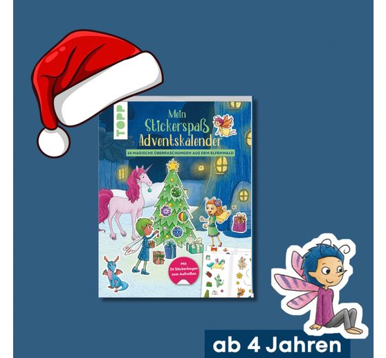 Buch "Mein Stickerspaß-Adventskalender"