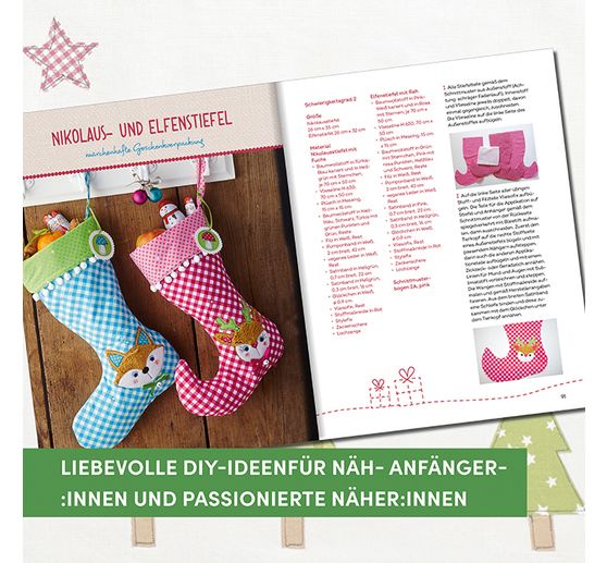 Buch "Die schönsten Nähideen für die Weihnachtszeit"