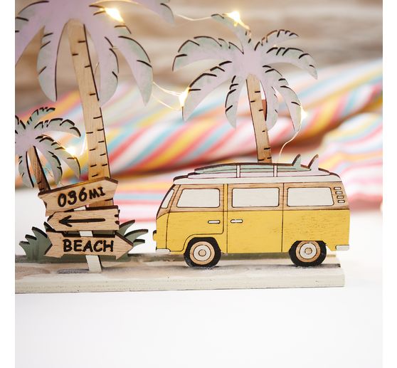 VBS Wooden building kit "Camping holiday"