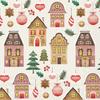 Serviette "Christmas at home"