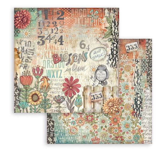 Scrapbook-Block "Furry Friends"