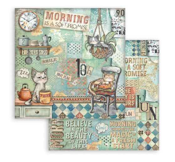 Scrapbook-Block "Furry Friends"