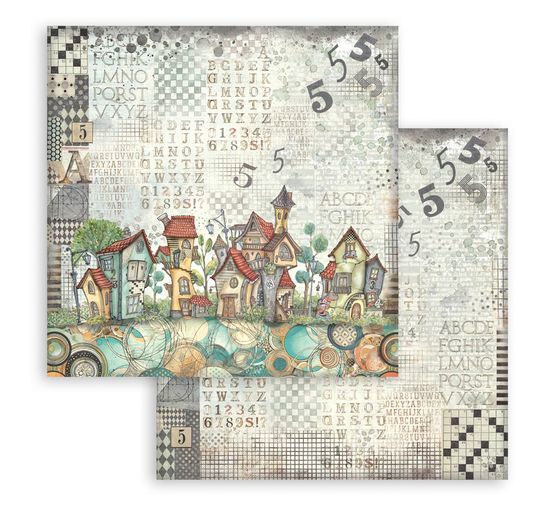 Scrapbook-Block "Furry Friends"