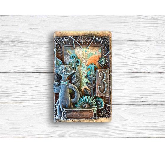 Silikonform A5 "Furry Friends - Cats"