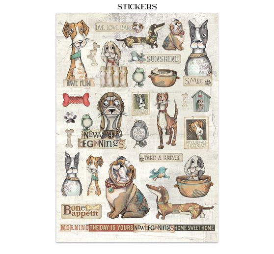 Junk Journal Book "Furry Friends"