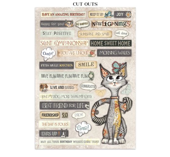 Junk Journal Book "Furry Friends"