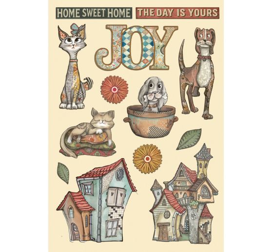 Lasercut-Motive "Furry Friends"