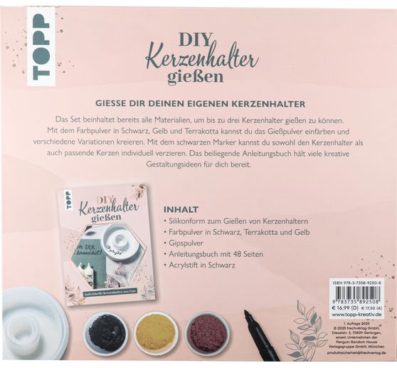 Kreativ-Set "Kerzenhalter gießen"