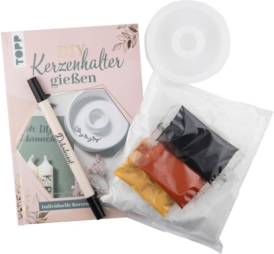 Kreativ-Set "Kerzenhalter gießen"