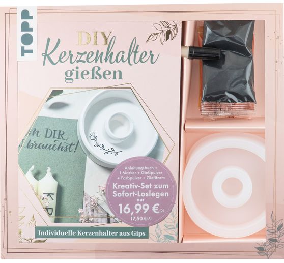 Kreativ-Set "Kerzenhalter gießen"