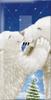 Paper handkerchiefs "Polar Bear Kiss"