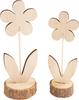 VBS Holz-Blumen "Margerite", 2er-Set