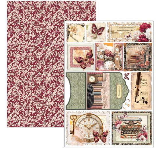 Papier-Set "Book Lovers"