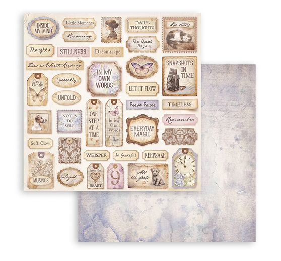 Scrapbook-Block "Quiet Days"