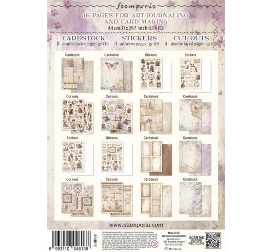 Junk Journal Book "Quiet Days"