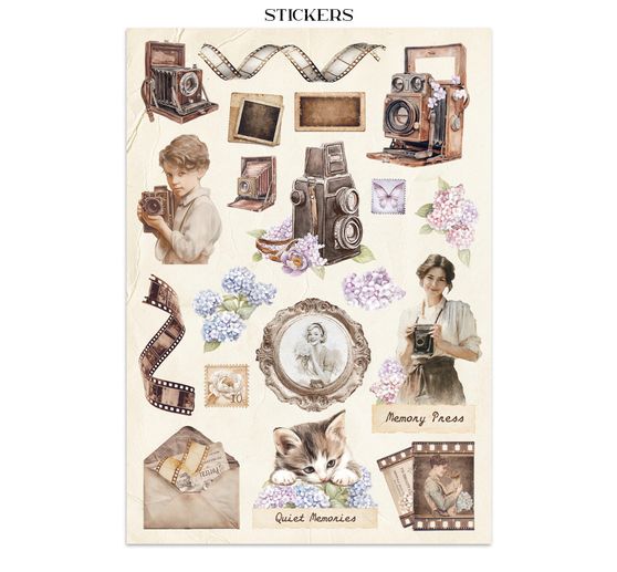 Junk Journal Book "Quiet Days"